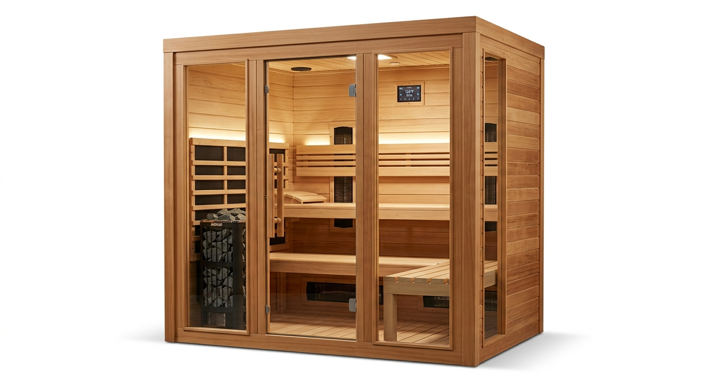 Birchwood Traditional 4-person indoor sauna