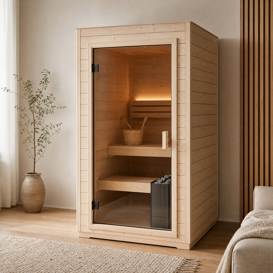 Helsinki Classic 1-Person Traditional Sauna