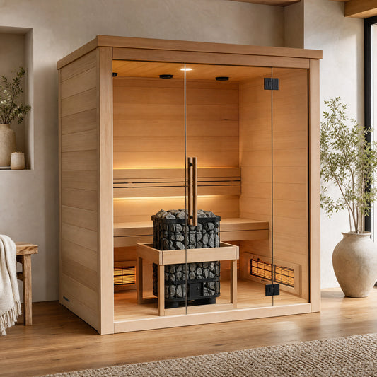 Fjord Traditional Hybrid 3-Person Sauna