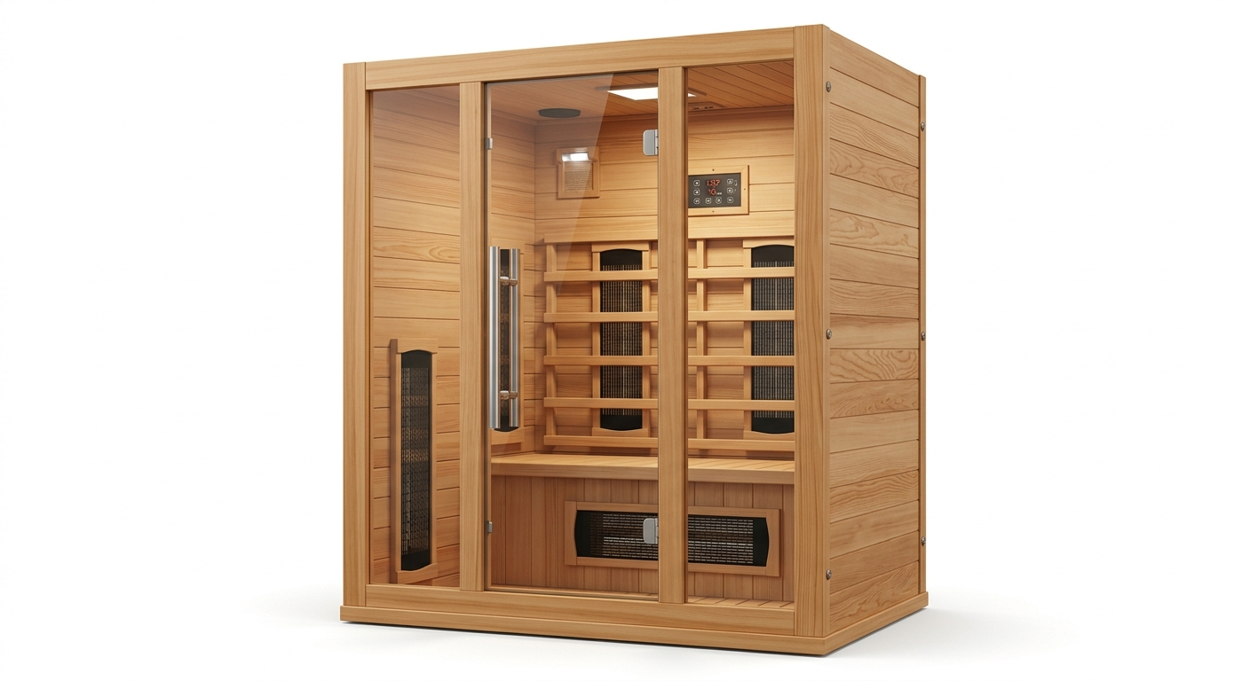 Horizon Grand 6-person outdoor infrared sauna